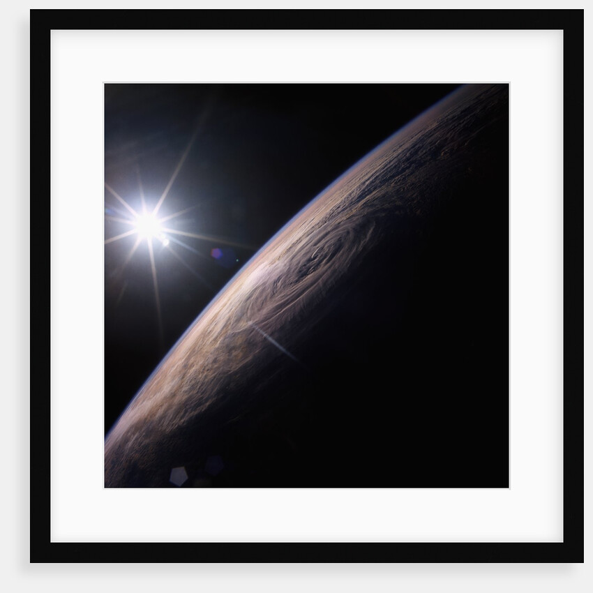 Cyclone Above the Indian Ocean by Anonymous