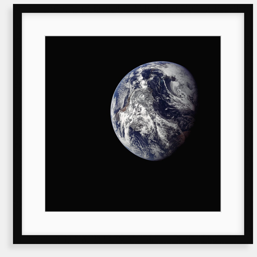 Earth Seen From Space by Anonymous