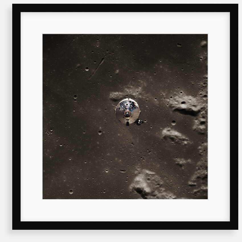 Command Module Above the Moon by Anonymous