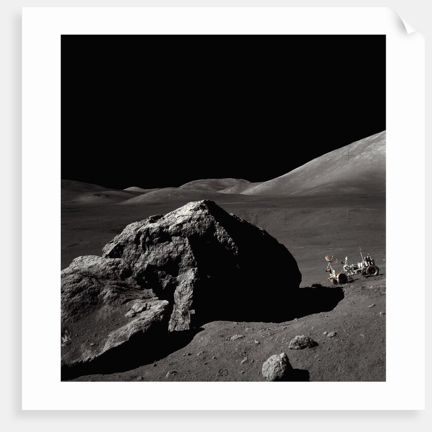 The Moon's Taurus-Littrow Valley by Anonymous