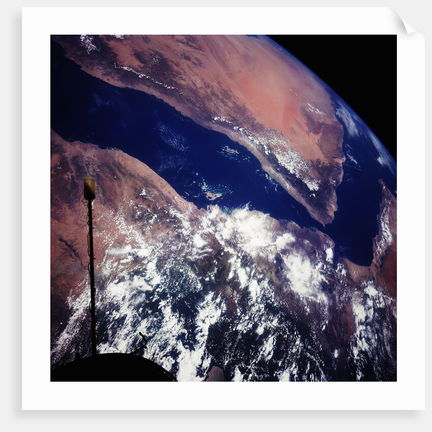 Red Sea From Space by Anonymous