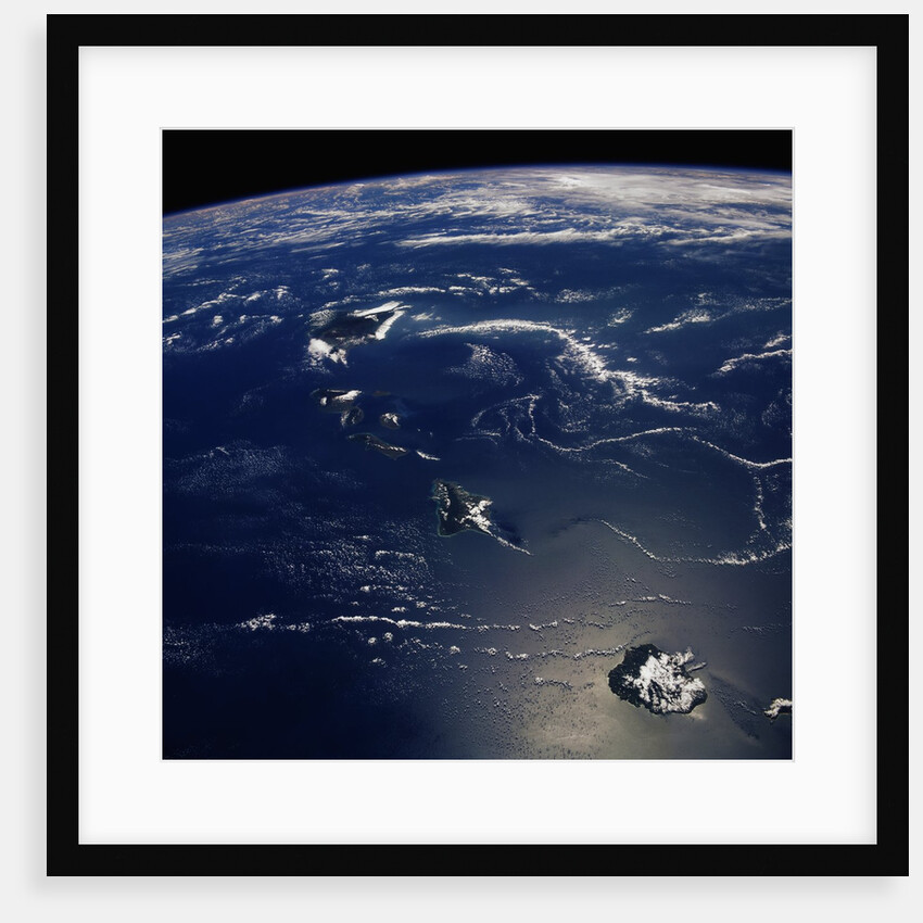 Hawaii From Space by Anonymous