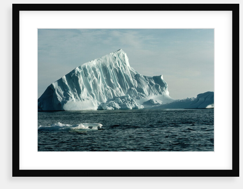 Icebergs in Jones Sound by Anonymous