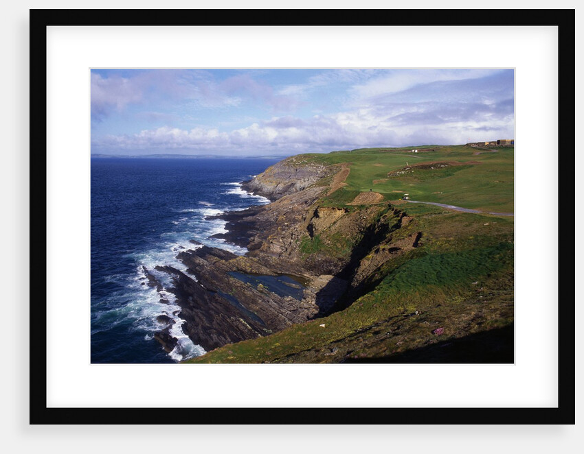 Old Head Golf Club on Coastline by Anonymous