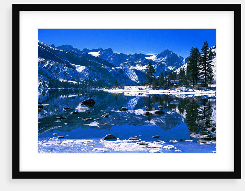 Winter Lodge in Sierra Nevada by Anonymous