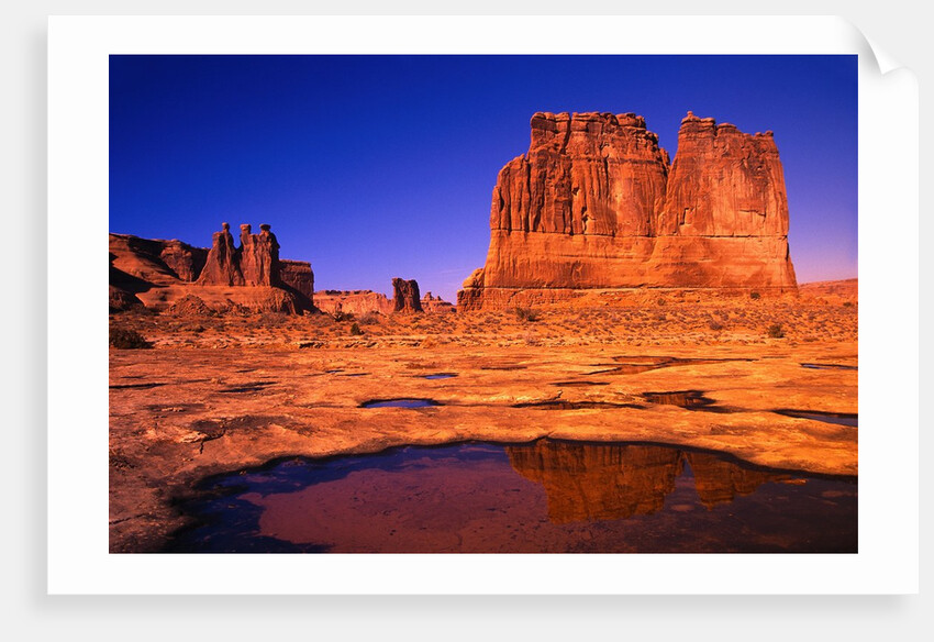 Desert Lake Bed by Anonymous