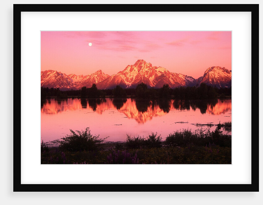 Mount Moran at Dusk by Anonymous