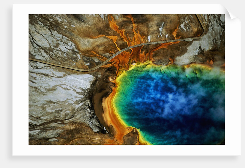 Grand Prismatic Hot Spring by Anonymous
