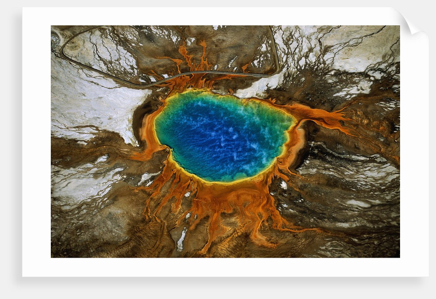 Grand Prismatic Hot Spring by Anonymous