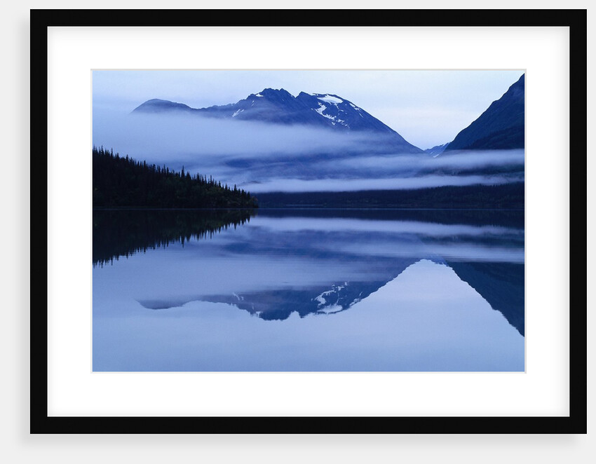 Mountain Reflected in Lake by Anonymous
