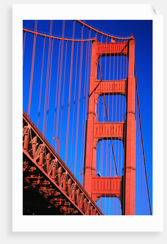 Tower of Golden Gate Bridge by Anonymous