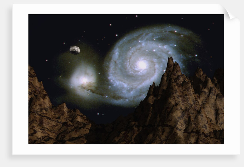 Whirlpool Galaxy by Anonymous