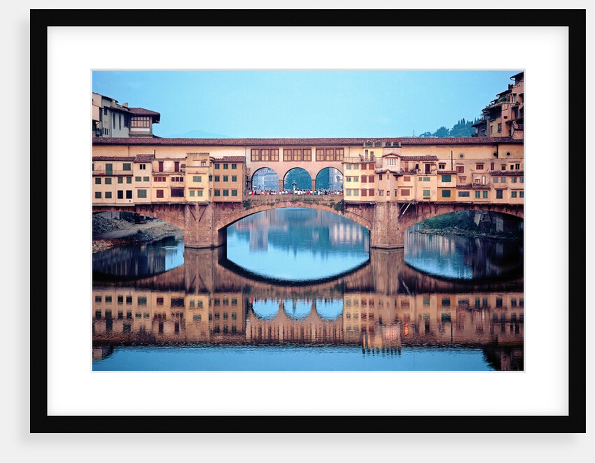 Ponte Vecchio over the Arno River by Anonymous
