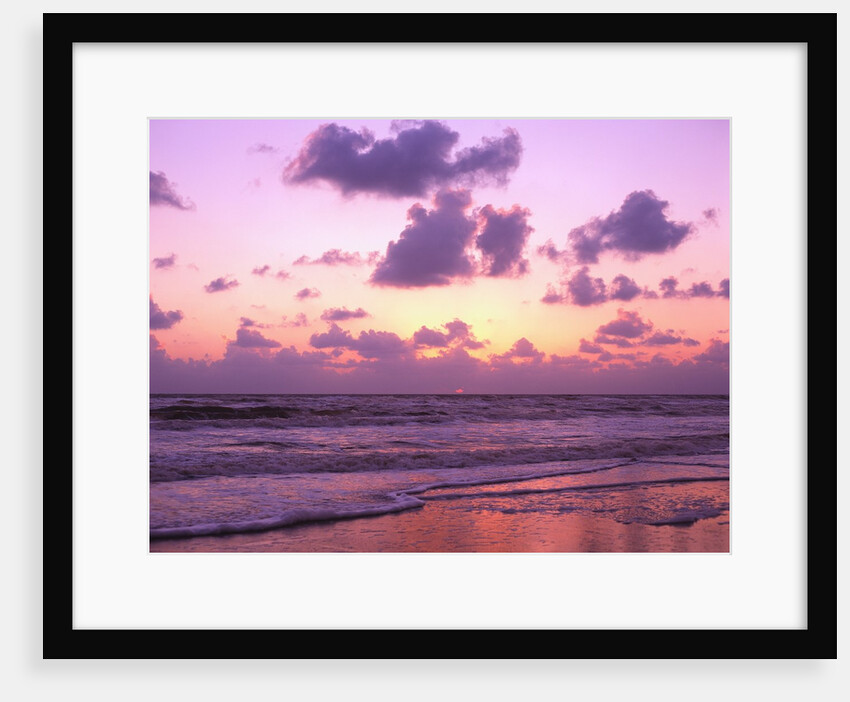 Beach at Twilight by Anonymous