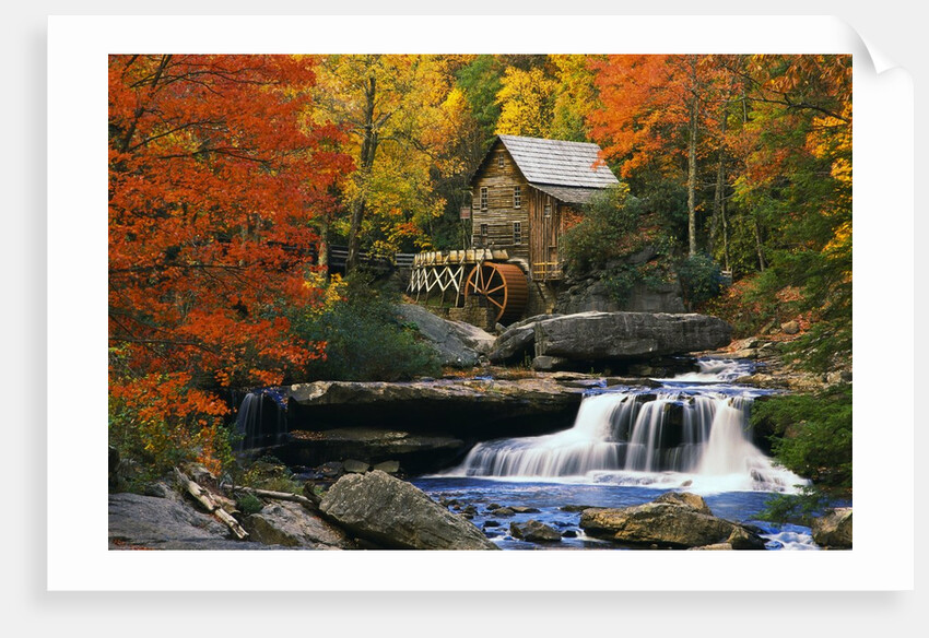Glade Creek Grist Mill by Anonymous