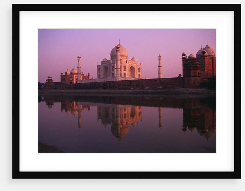 Taj Mahal and Jamid Masjid by Anonymous