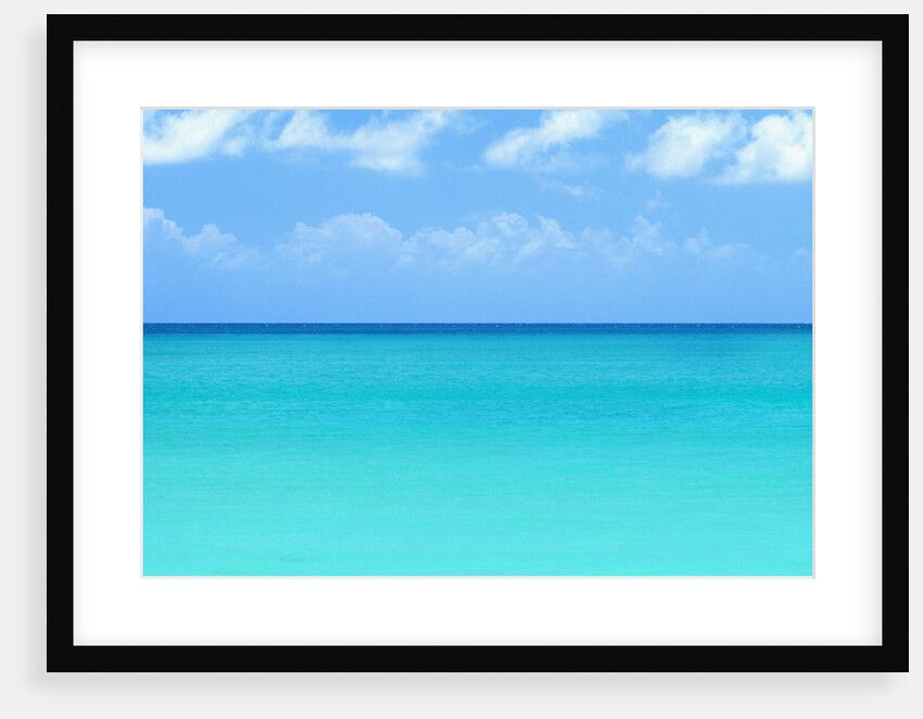 Blue-green Water of the Caribbean Sea by Anonymous