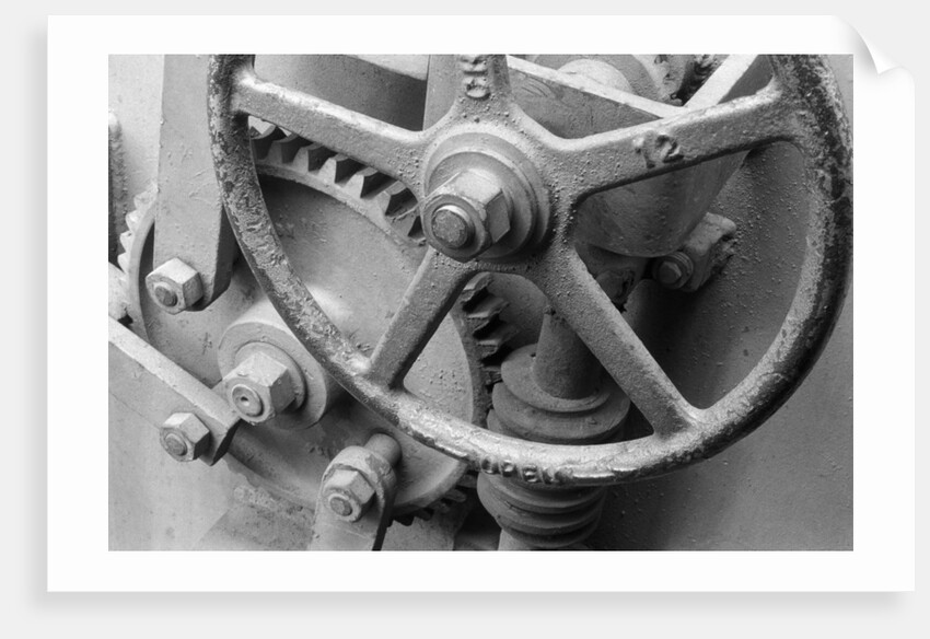 Gears, Threaded Screws, and Handle by Anonymous