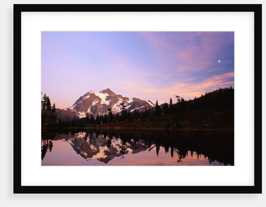 Mount Shuksan at Sunset by Anonymous