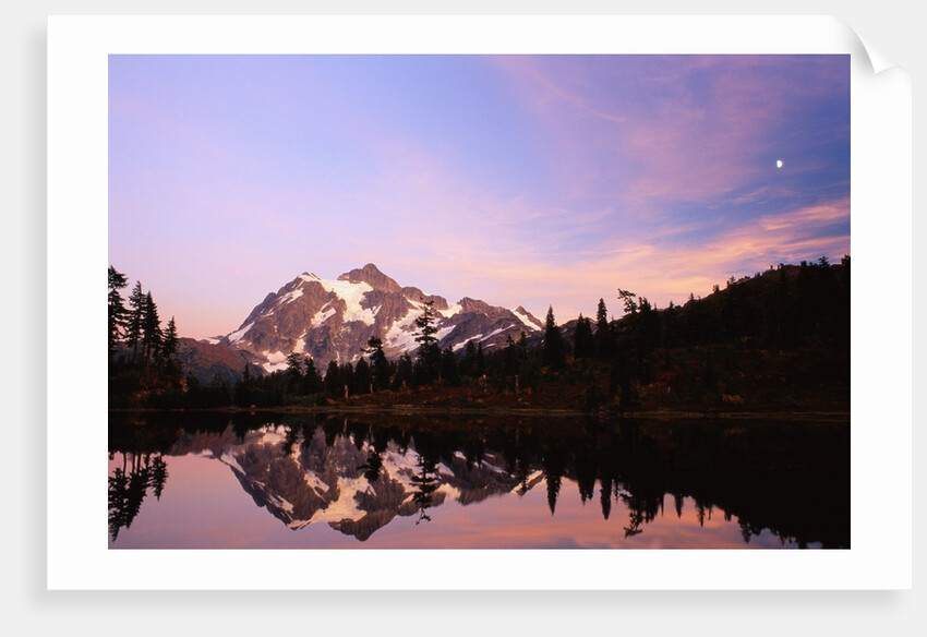 Mount Shuksan at Sunset by Anonymous