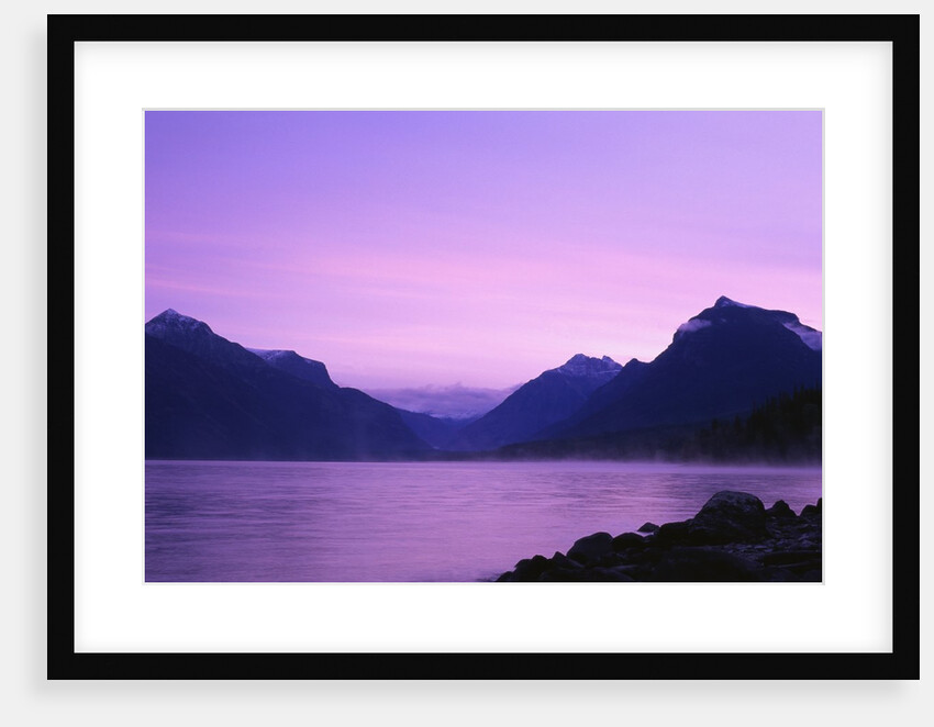Dawn at Lake McDonald by Anonymous