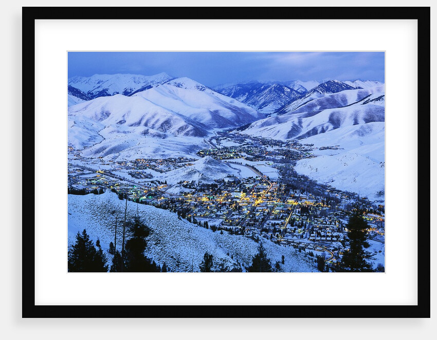 Sun Valley and Ketchum in Winter by Anonymous