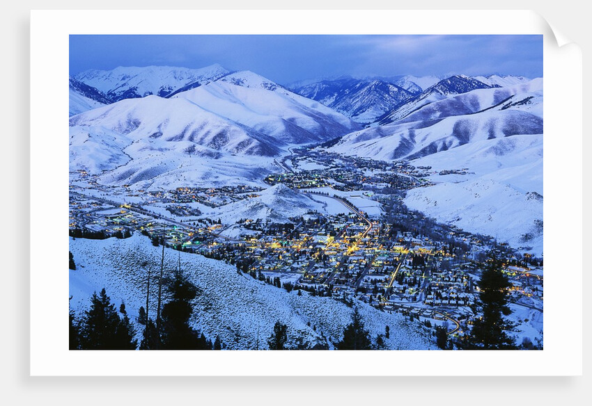 Sun Valley and Ketchum in Winter by Anonymous