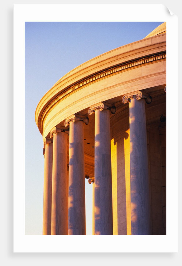 Columns of Jefferson Memorial by Anonymous