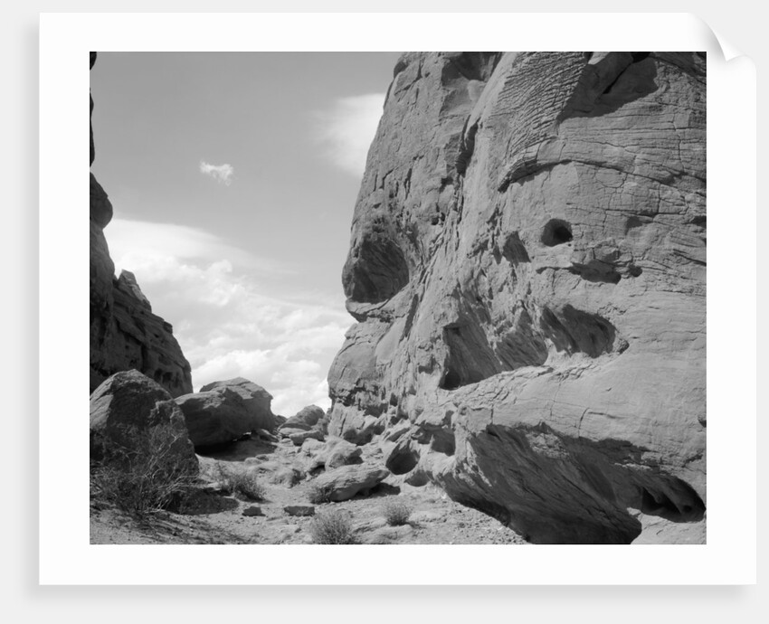 Cliff in Desert by Anonymous