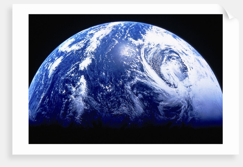 Planet Earth in Outer Space by Anonymous
