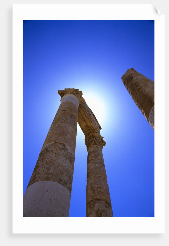 Columns Blocking Sun by Anonymous