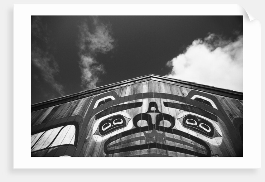 Tlingit Saxman Longhouse by Anonymous