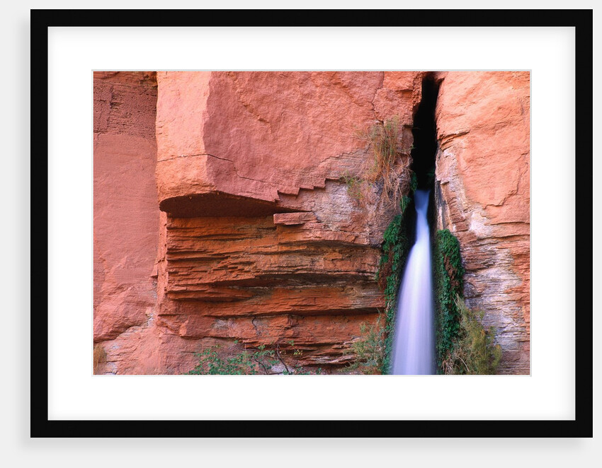 Waterfall at Deer Creek Gorge by Anonymous