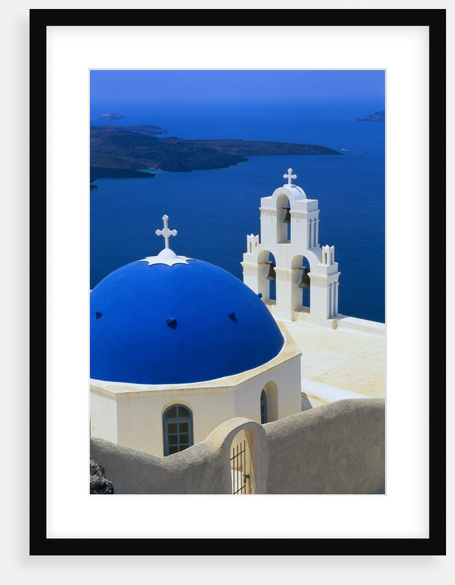Church Overlooking Bay by Anonymous