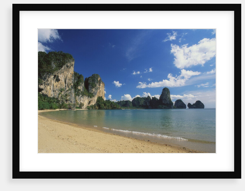 Beach in Krabi, Thailand by Anonymous