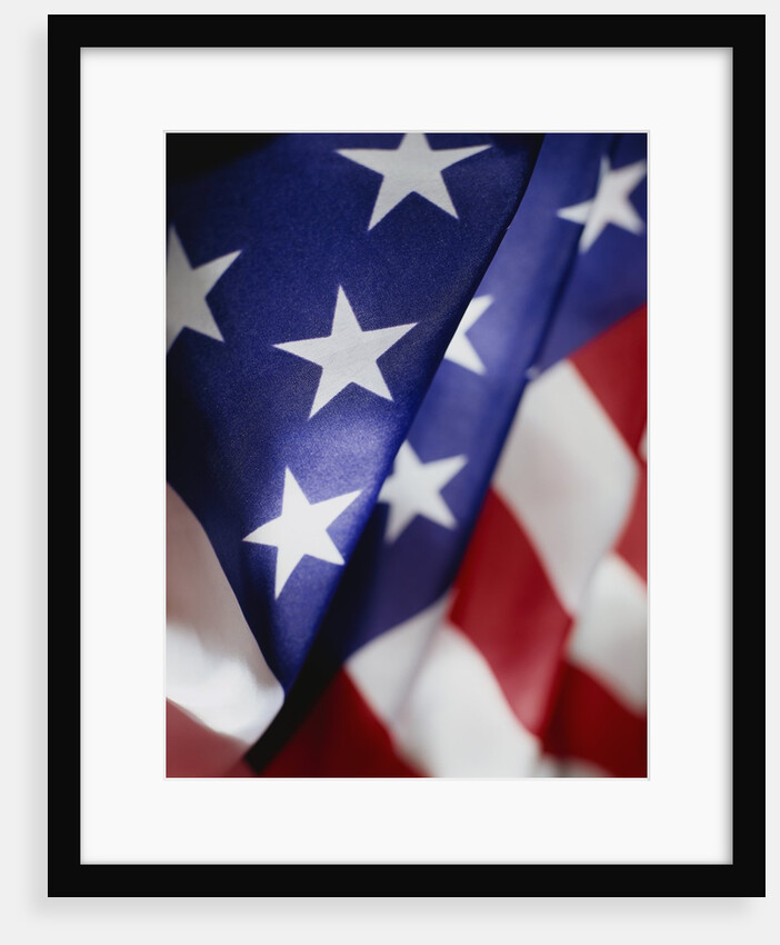 Close-up of American Flag by Anonymous