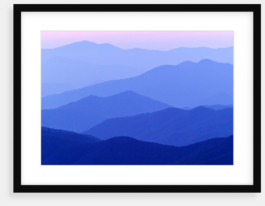 Great Smoky Mountains at Dusk by Anonymous