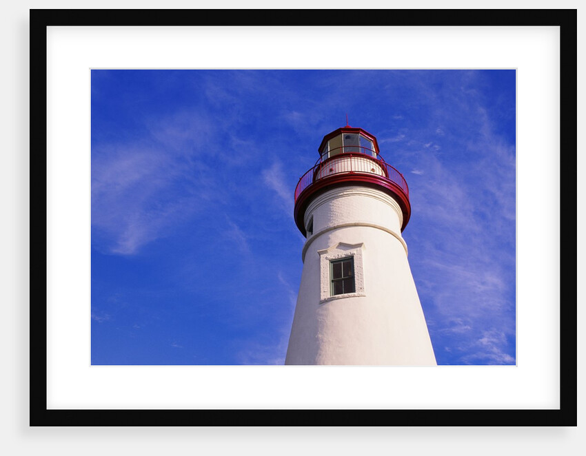 White Lighthouse by Anonymous