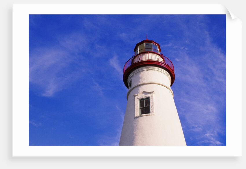 White Lighthouse by Anonymous