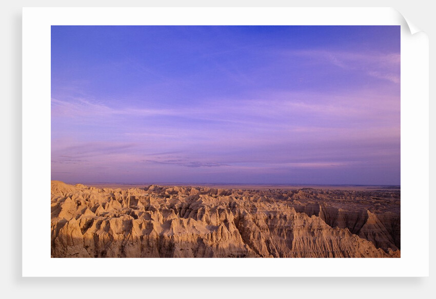 Canyons of Badlands National Park by Anonymous