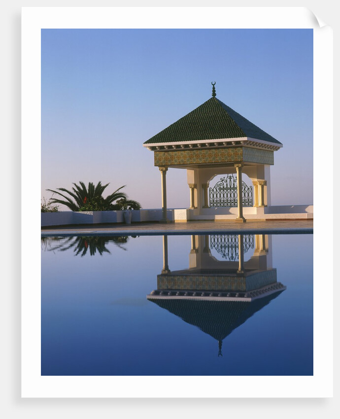Pavilion and Pool by Anonymous