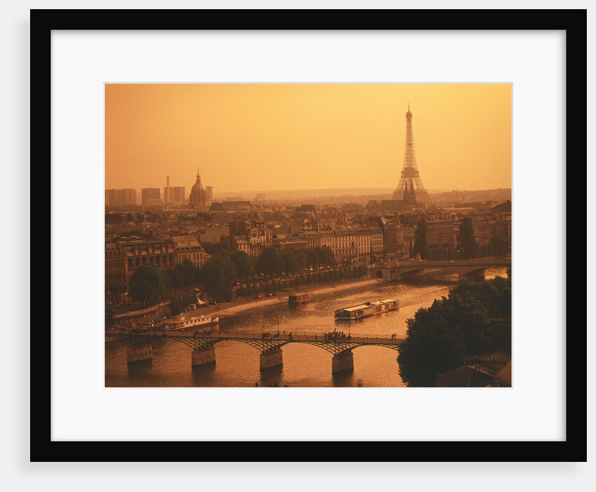 Paris and Eiffel Tower by Anonymous