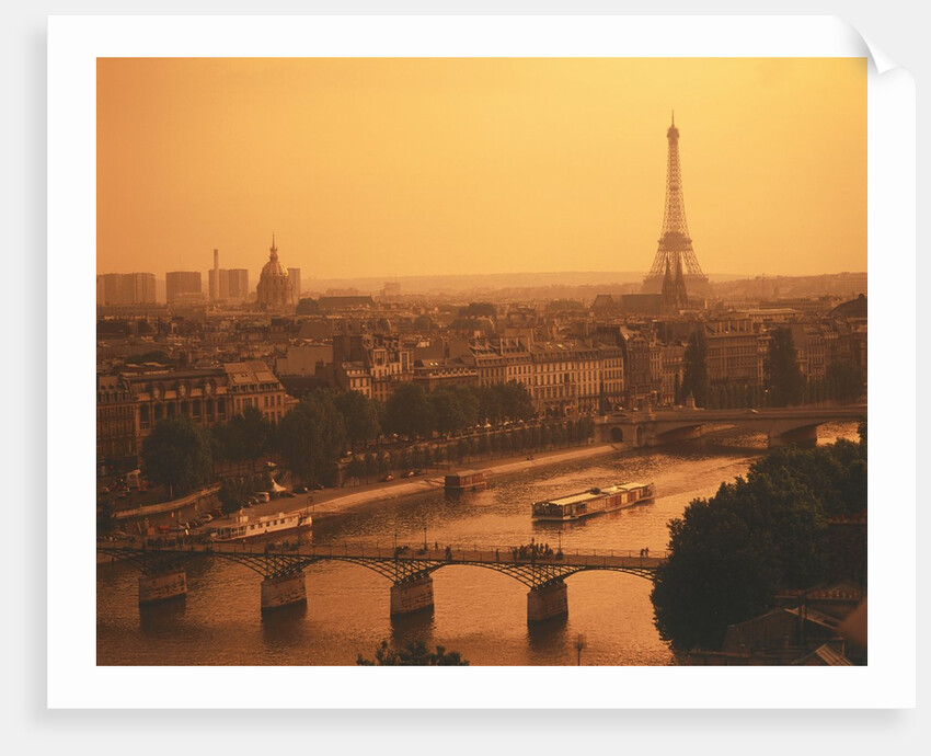 Paris and Eiffel Tower by Anonymous