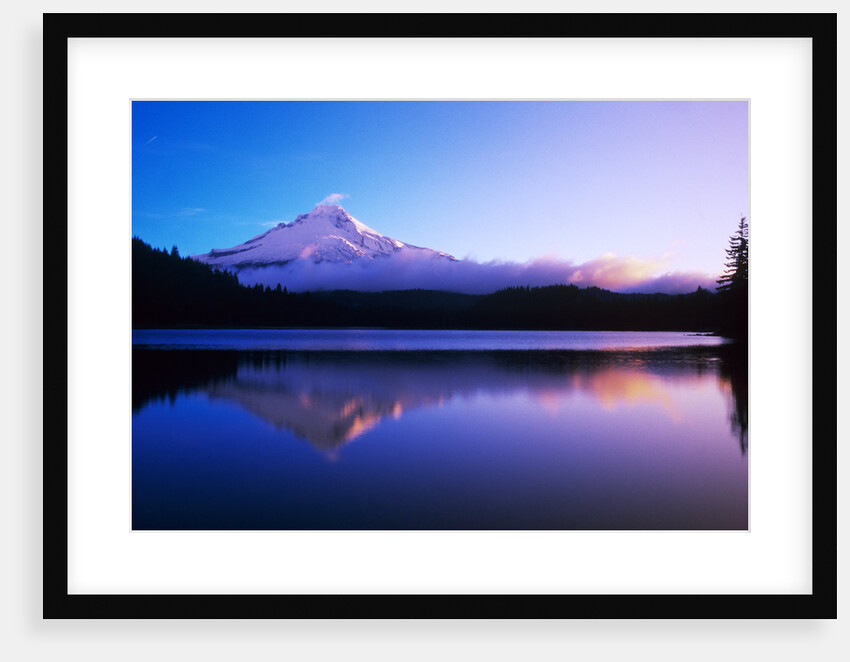 Lake near Mount Hood by Anonymous