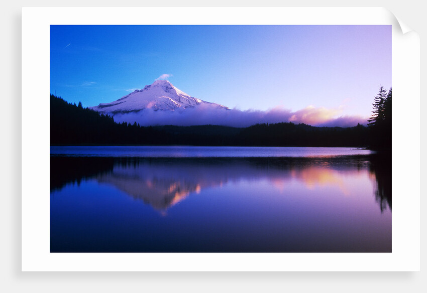 Lake near Mount Hood by Anonymous