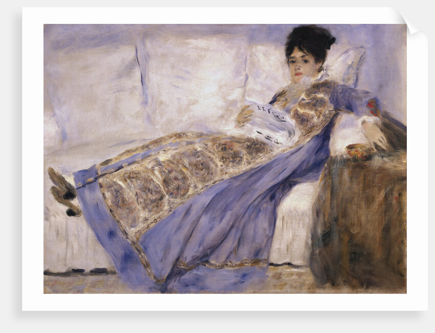 Portrait of Madame Claude Monet by Pierre Auguste Renoir