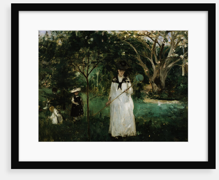 Chasing Butterflies by Berthe Morisot