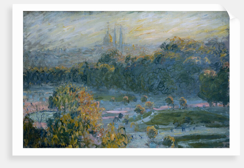 The Tullerias by Claude Monet