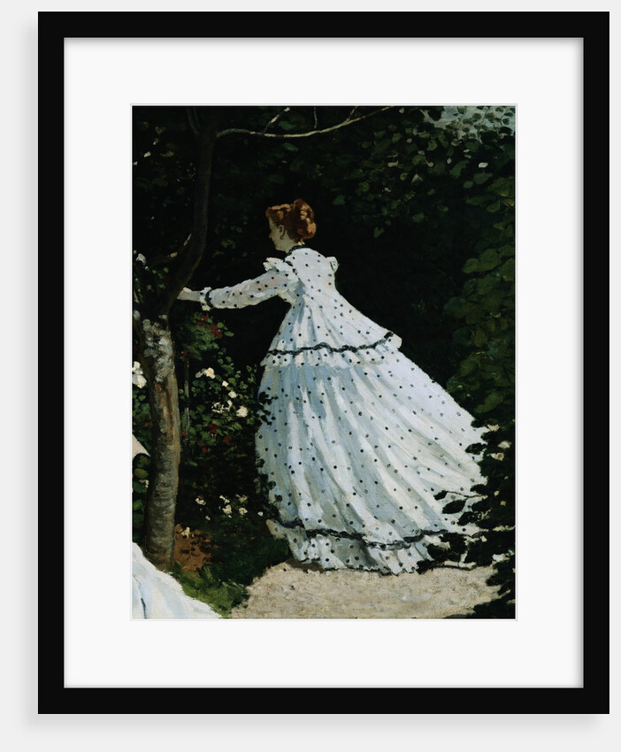 Detail of a Lady from Women in a Garden by Claude Monet