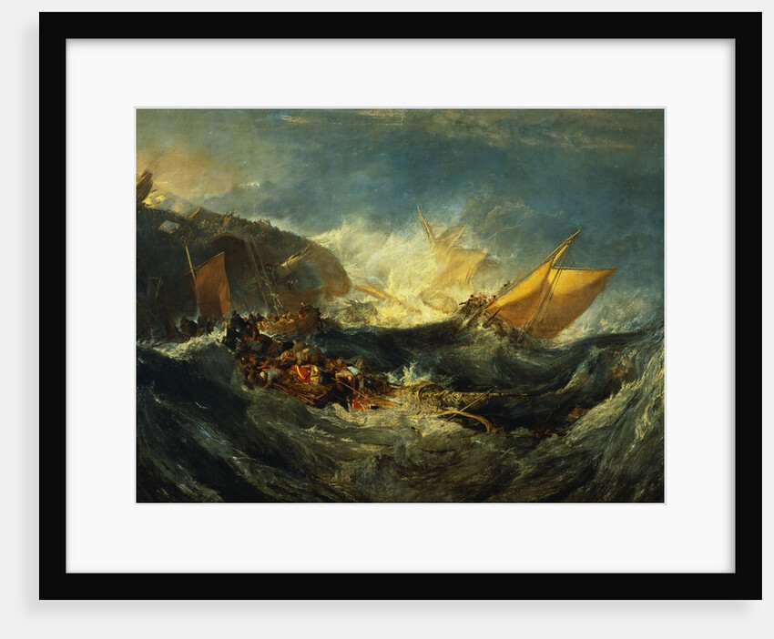 Shipwreck of the Minotaur by William Turner